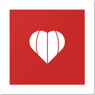 Small Bold Heart Posters and Art